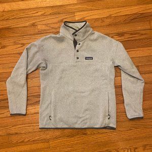 Patagonia Lightweight Better Sweater Marsupial Pullover, EUC Grey